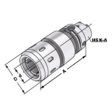 Hochleistungs-Kraftspannfutter HSK-A 63-20-95