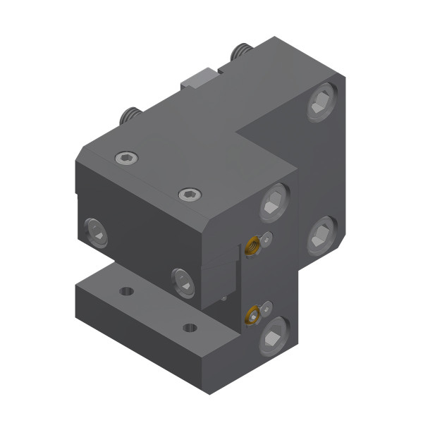 Werkzeughalter mit Vierkant-Längsaufnahme